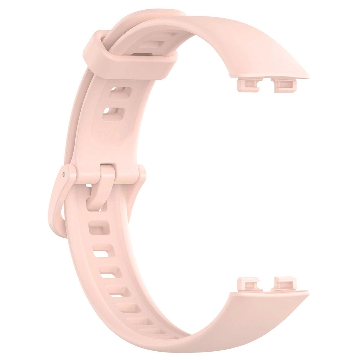 Pasek Bizon Strap Watch Silicone do Huawei Band 9 / Band 8 Różowy