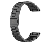 Bransoleta Bizon ze stali nierdzewnej Aura QuickFit 26mm Czarny
