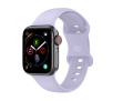 Pasek Bizon Strap Watch Silicone S do Apple Watch 44/45/46/49mm Jasno-Fioletowy