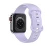 Pasek Bizon Strap Watch Silicone S do Apple Watch 44/45/46/49mm Jasno-Fioletowy