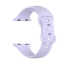 Pasek Bizon Strap Watch Silicone S do Apple Watch 44/45/46/49mm Jasno-Fioletowy