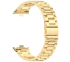 Bransoleta Bizon ze stali nierdzewnej Aura do Xiaomi Smart Band 9 Pro/8 Pro / Redmi Watch 5/4 Złoty