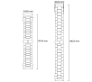 Bransoleta Bizon ze stali nierdzewnej Aura do Apple Watch 49/46/45/44/42mm Czarny