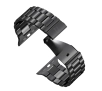 Bransoleta Bizon ze stali nierdzewnej Aura do Apple Watch 49/46/45/44/42mm Czarny