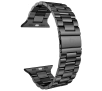 Bransoleta Bizon ze stali nierdzewnej Aura do Apple Watch 49/46/45/44/42mm Czarny