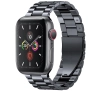 Bransoleta Bizon ze stali nierdzewnej Aura do Apple Watch 49/46/45/44/42mm Czarny