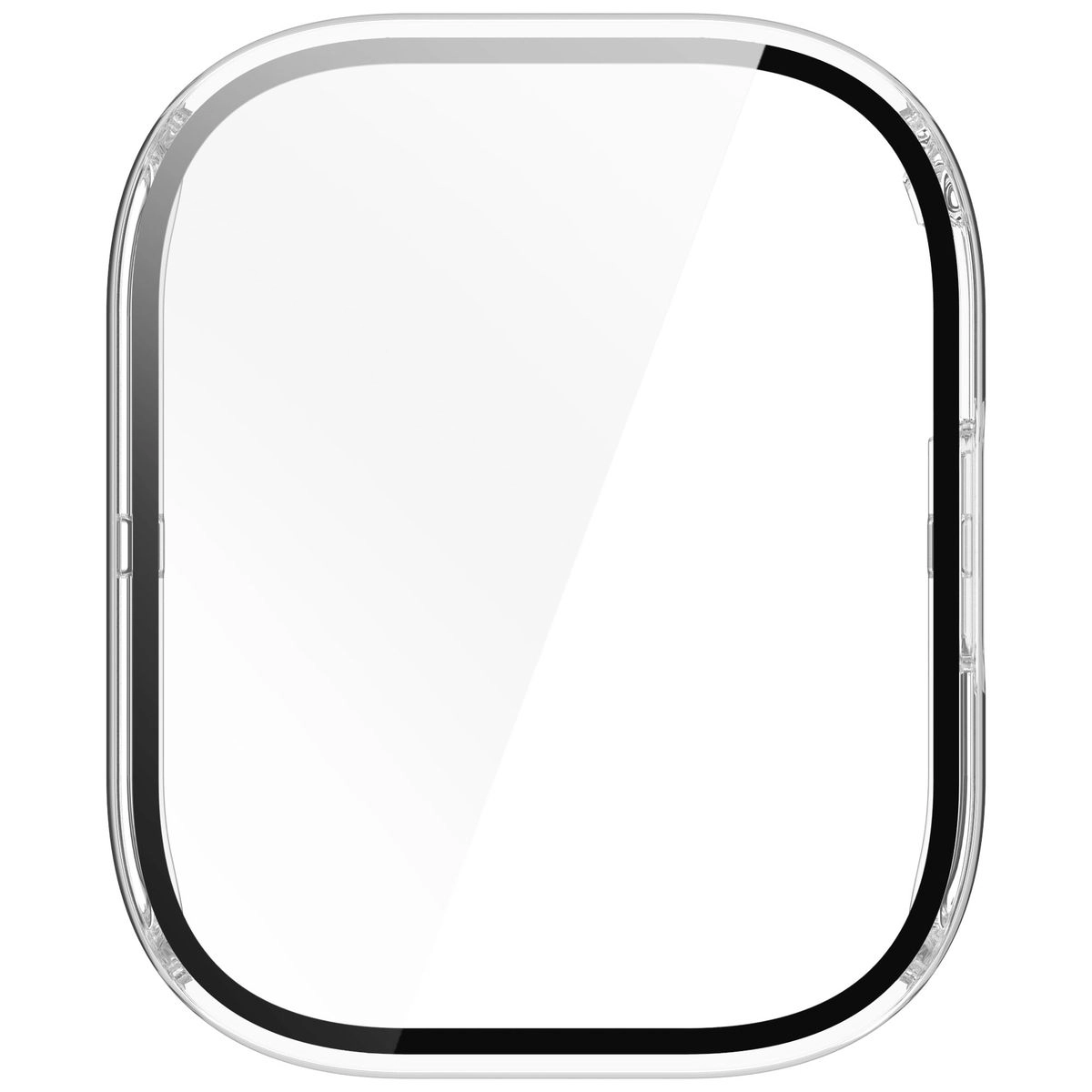 Nakładka na tarczę Bizon ze szkłem do Xiaomi Redmi Watch 5 Active Przezroczysty