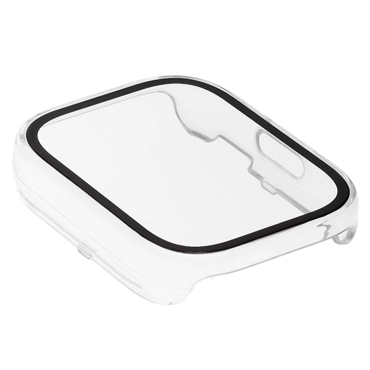 Nakładka na tarczę Bizon ze szkłem do Xiaomi Redmi Watch 5 Active Przezroczysty