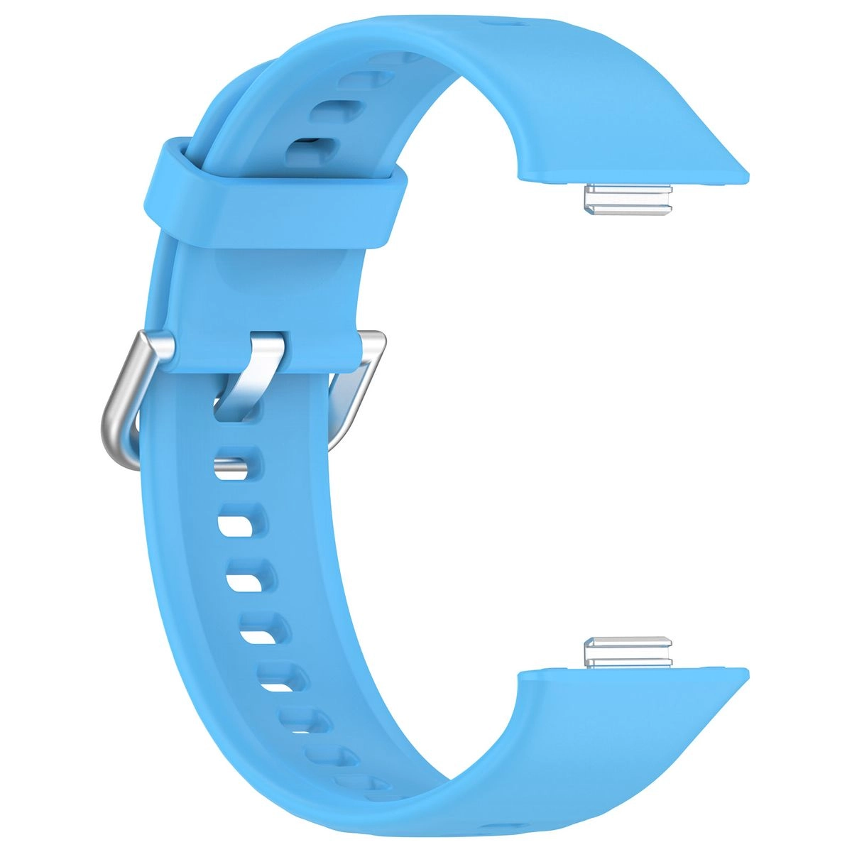 Pasek Bizon Strap Watch Silicone Pro SR do Huawei Watch Fit 3 Błękitny
