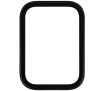 Nakładka na tarczę Bizon ze szkłem do Xiaomi Smart Band 8 Pro Czarny