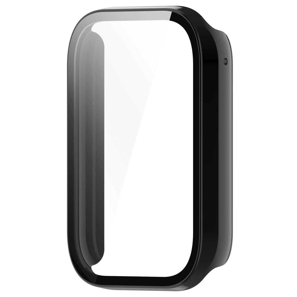 Nakładka na tarczę Bizon ze szkłem do Xiaomi Smart Band 8 Pro Czarny