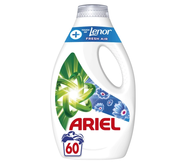 Ariel Touch of Lenor Fresh Air 60 prań 3l