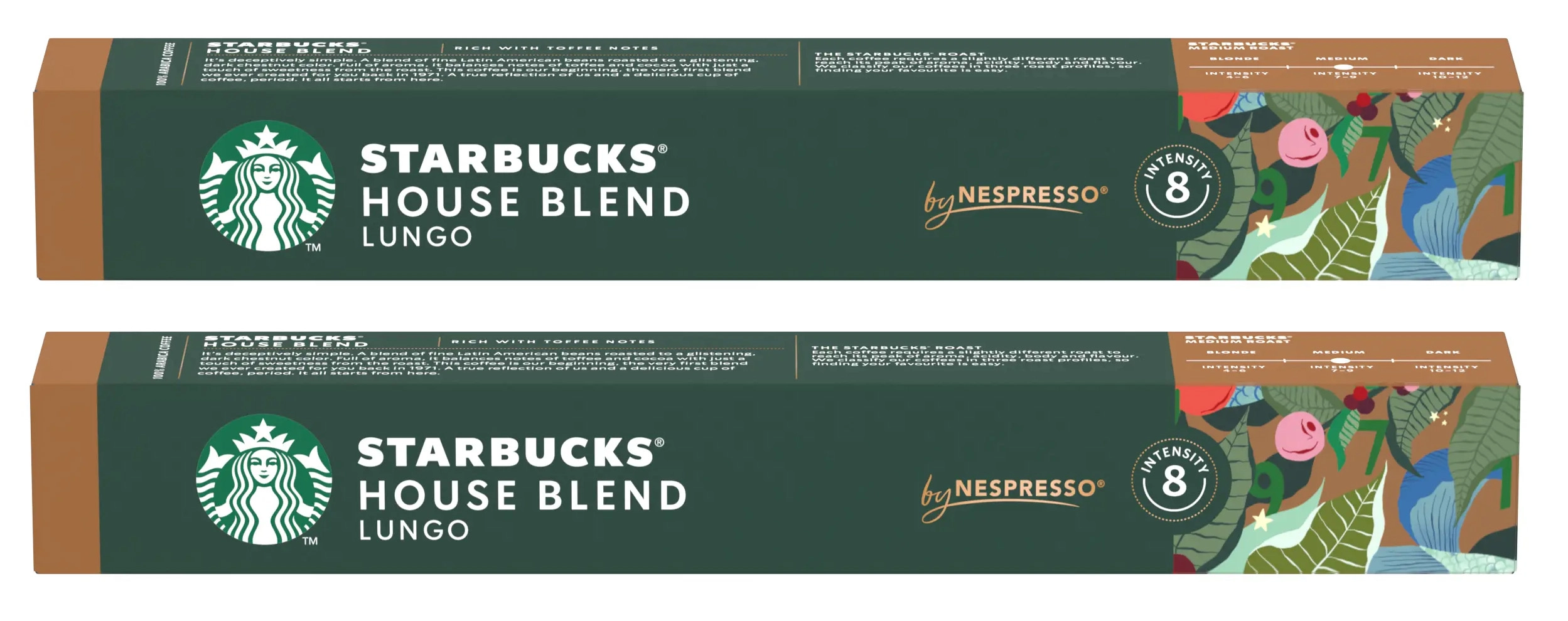 Kapsułki Starbucks House Blend Lungo 20szt.