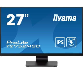 Monitor iiyama ProLite T2752MSC-B1 Dotykowy 27" Full HD IPS 60Hz 5ms