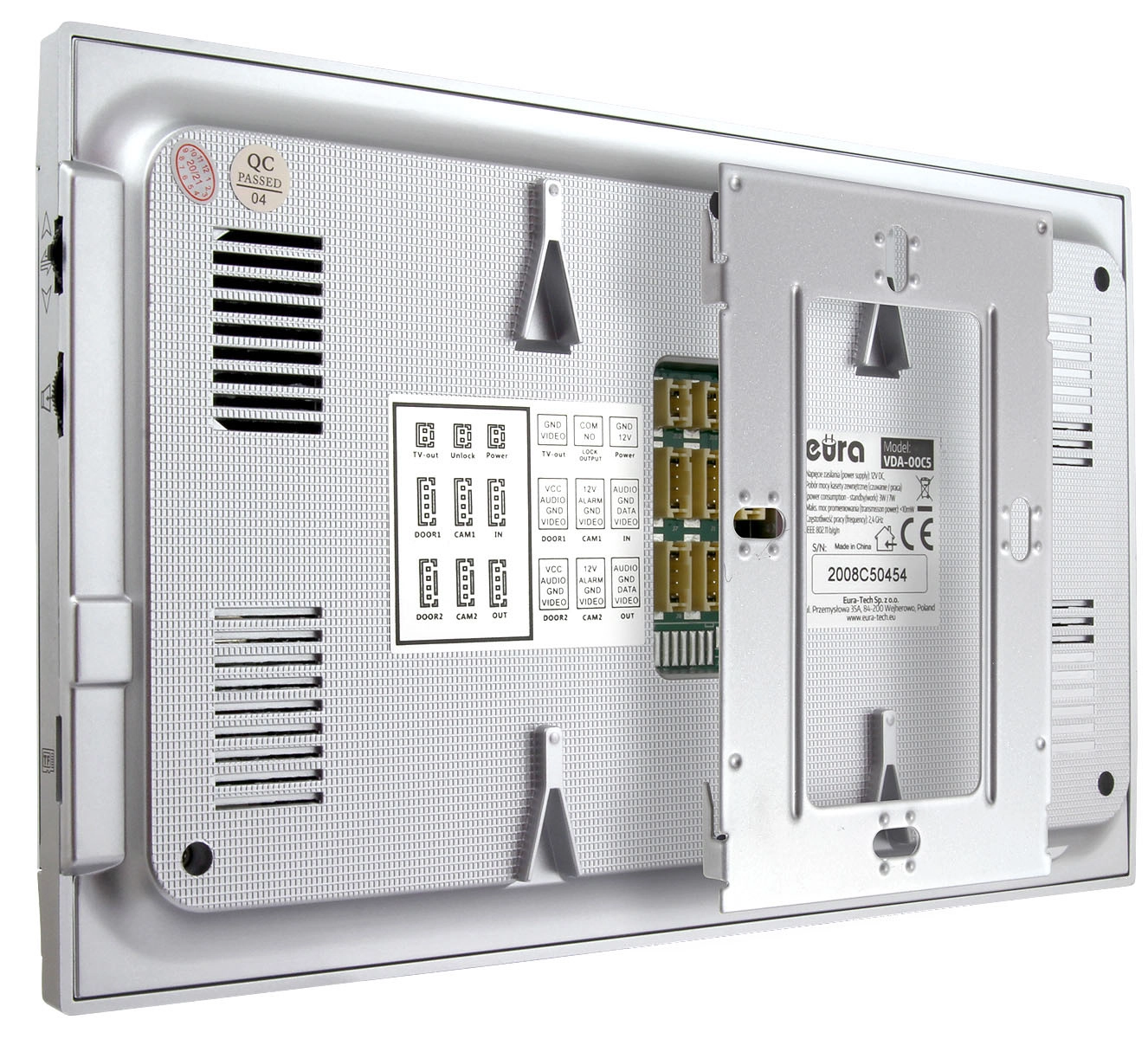 Wideodomofon Eura-Tech Eura VDP-00C5 Biały