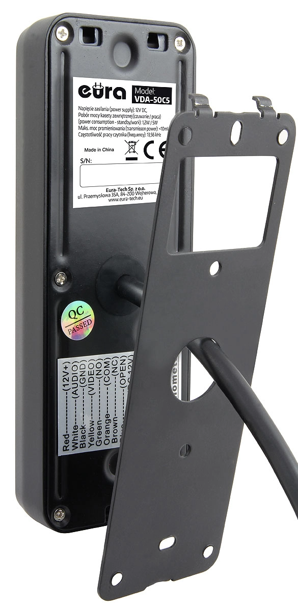 Wideodomofon Eura-Tech Eura VDP-00C5 Biały