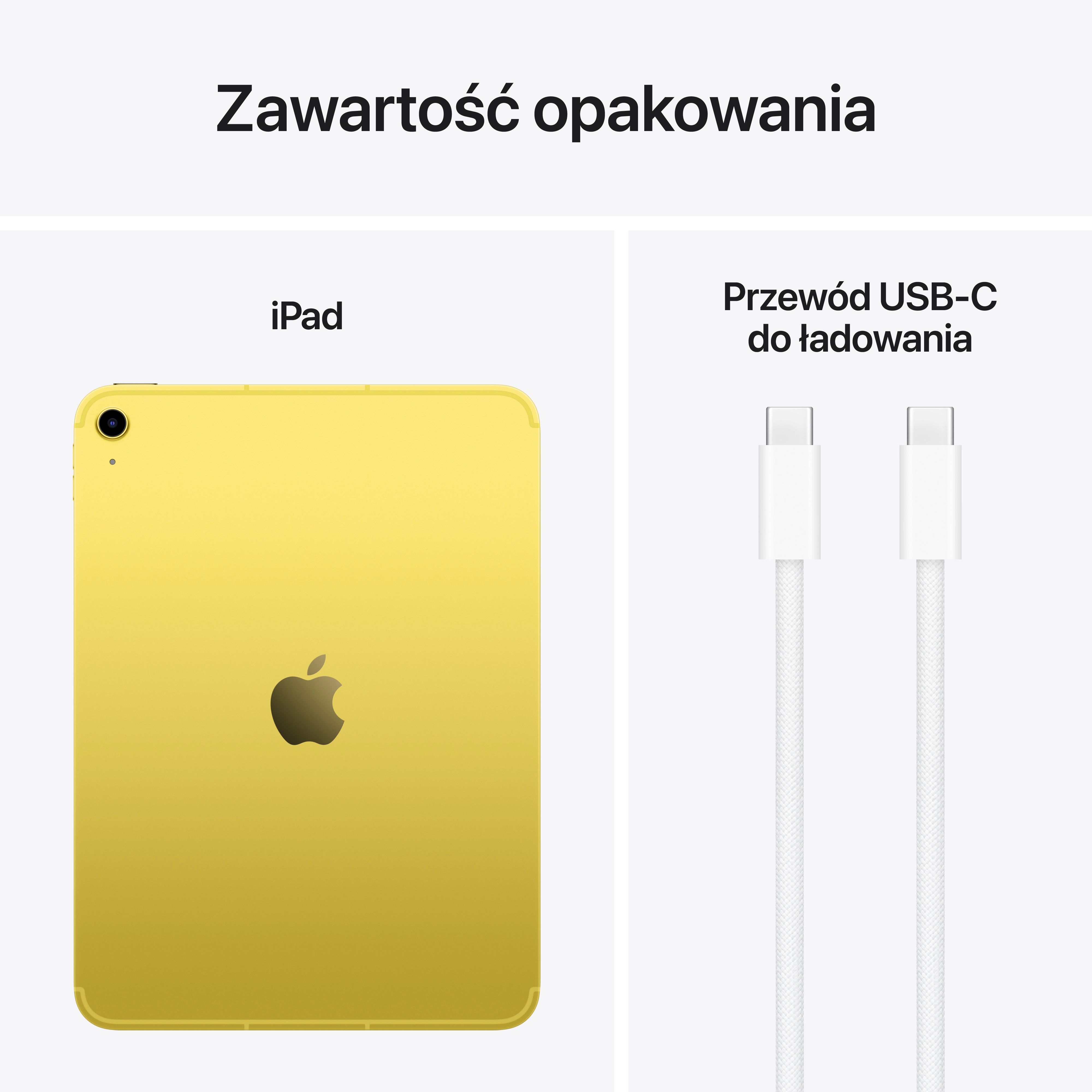 Apple iPad 11" 11 gen 512GB Wi-Fi Cellular 5G Żółty