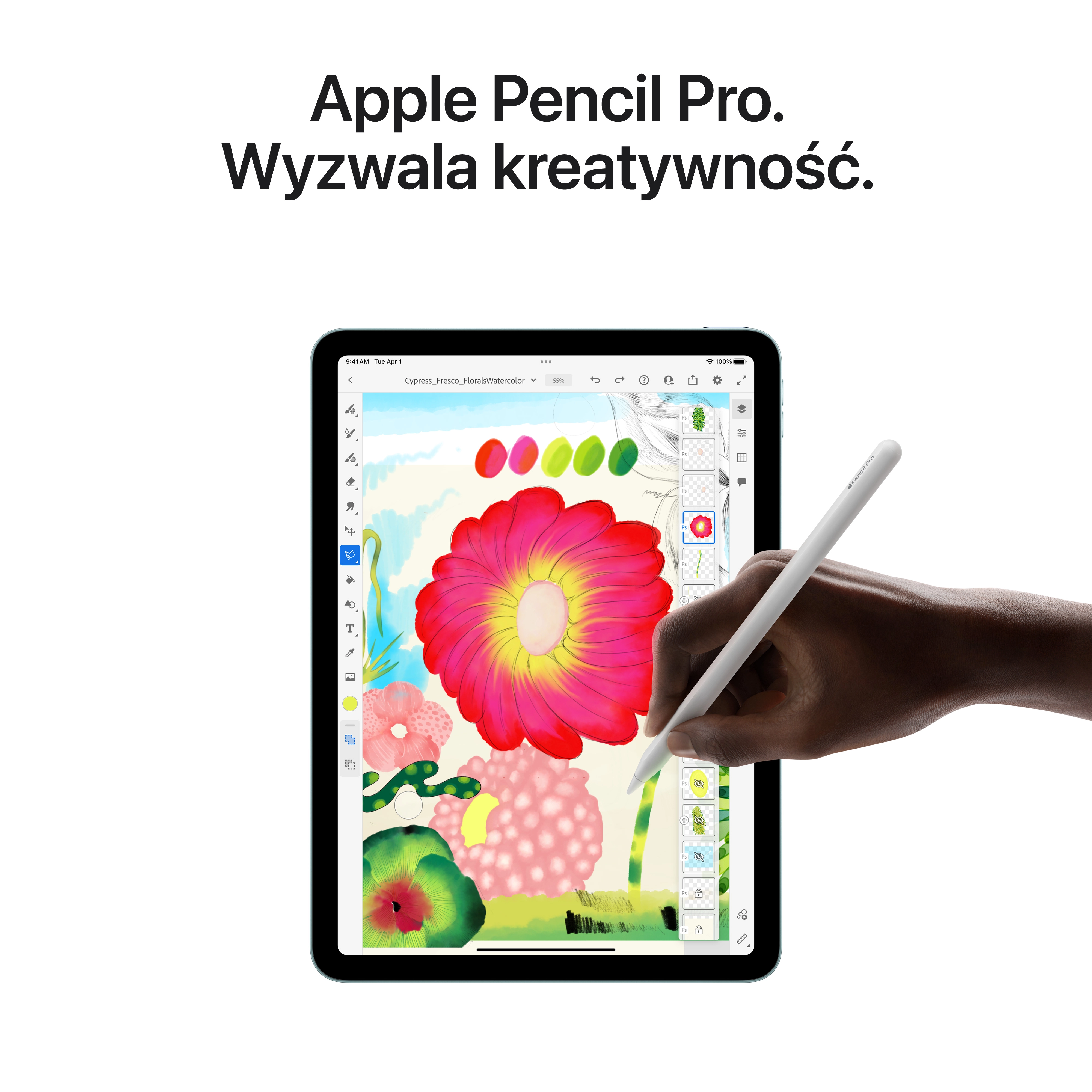 Apple iPad Air 11" M3 7 gen. 2025 1TB Wi-Fi Cellular 5G Gwiezdna Szarość
