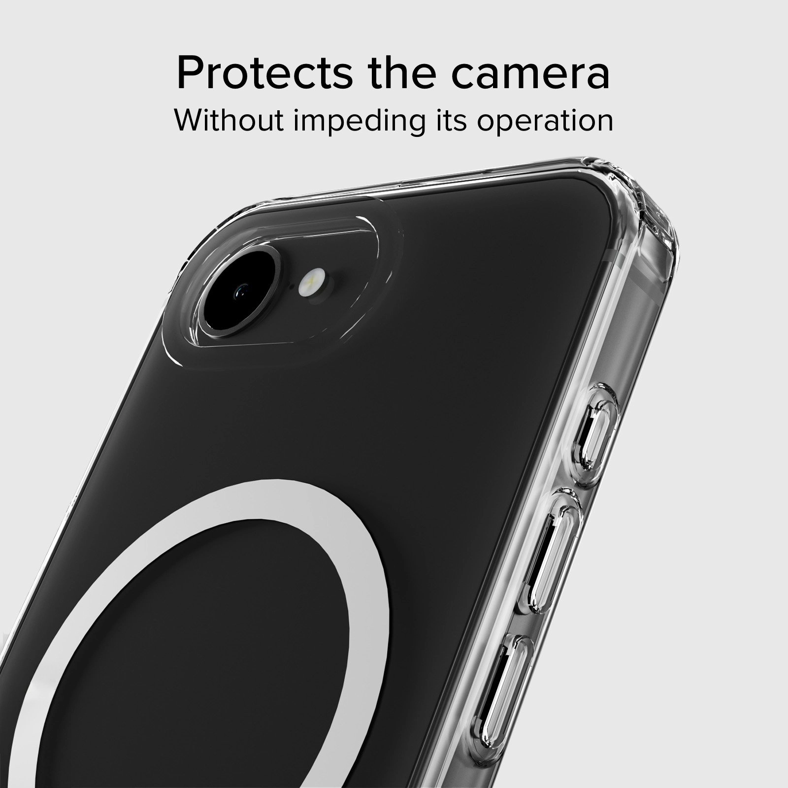 Etui SBS Light Mag do iPhone 16e Przezroczysty