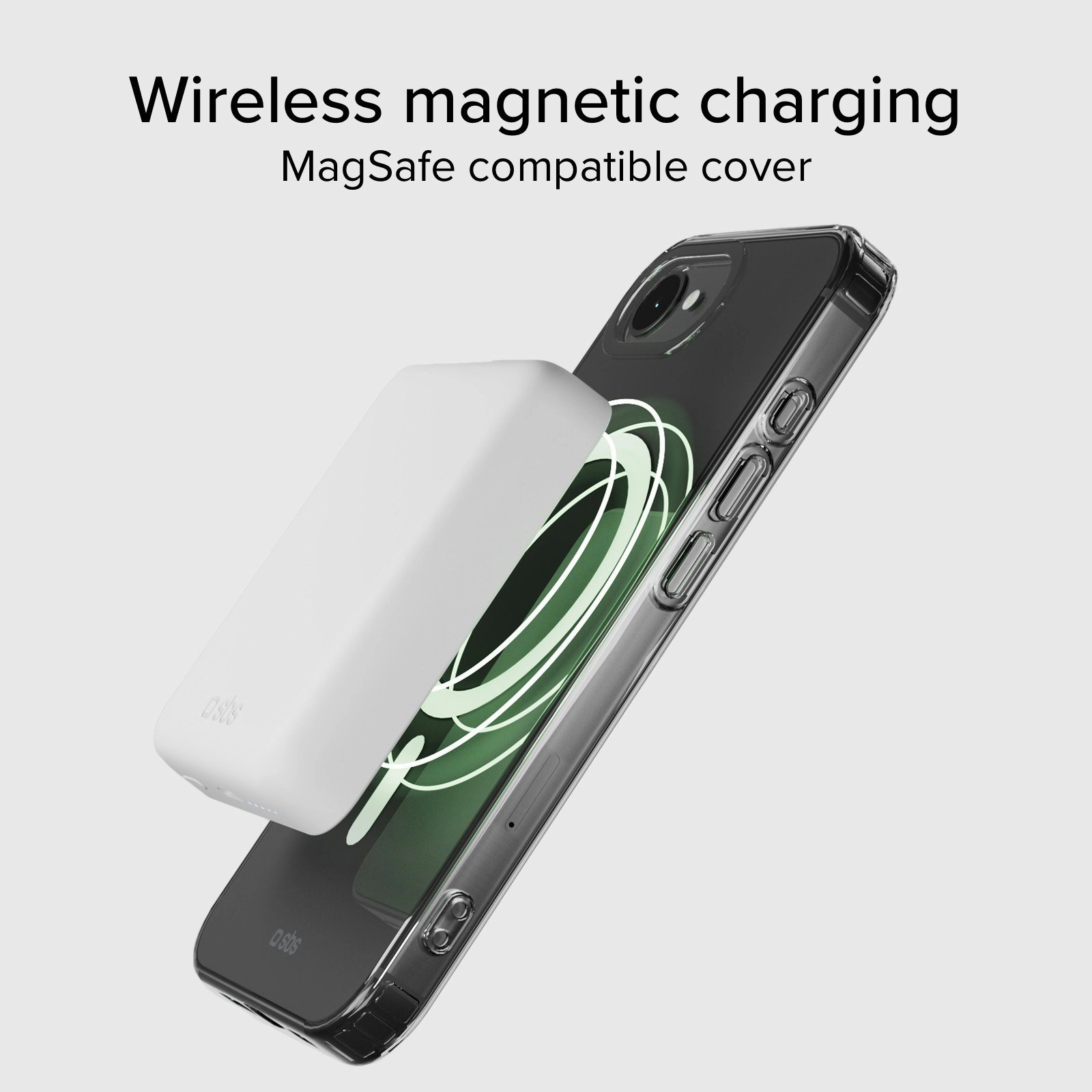 Etui SBS Light Mag do iPhone 16e Przezroczysty