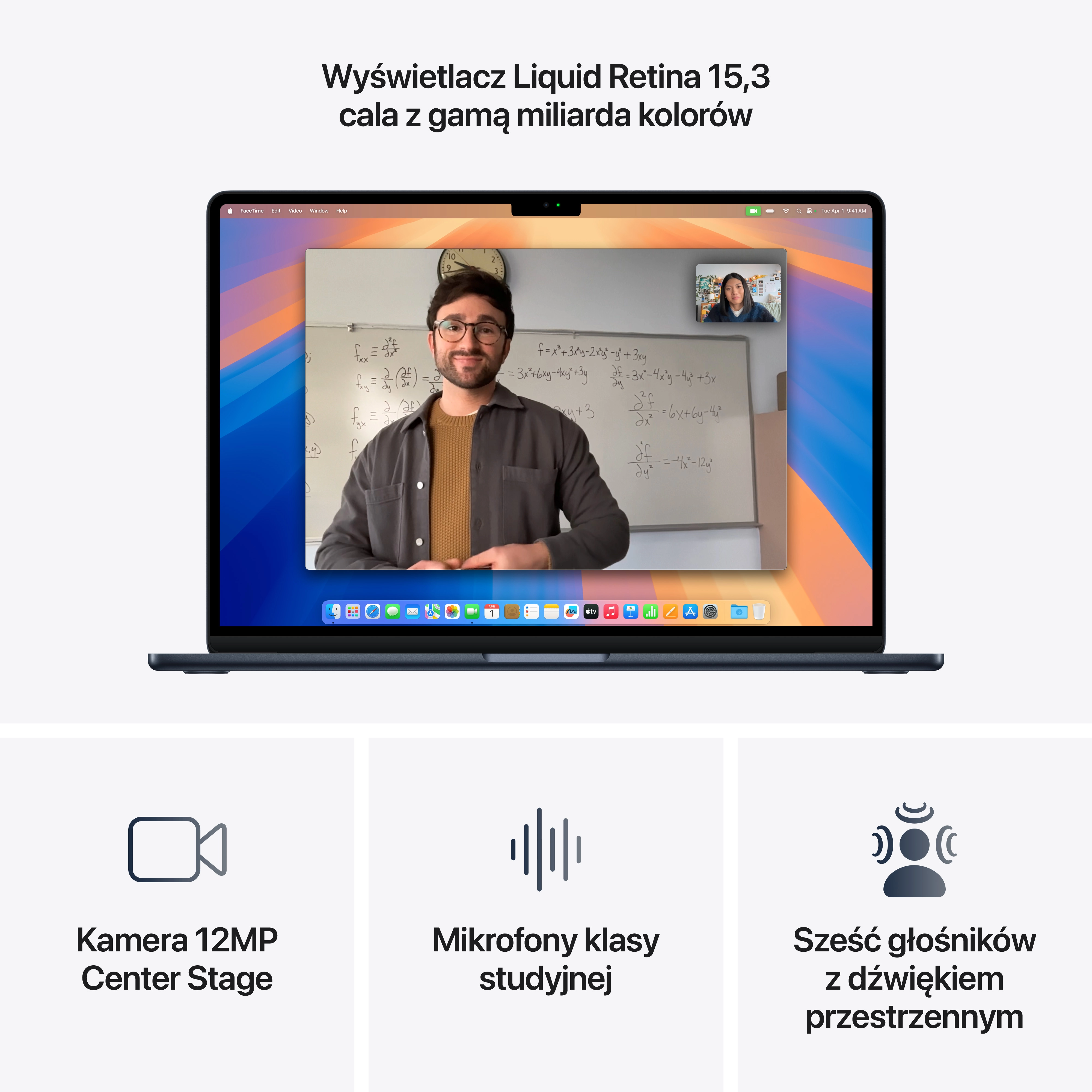 Apple MacBook Air 2025 15,3" M4 16GB RAM 512GB Dysk macOS Północ