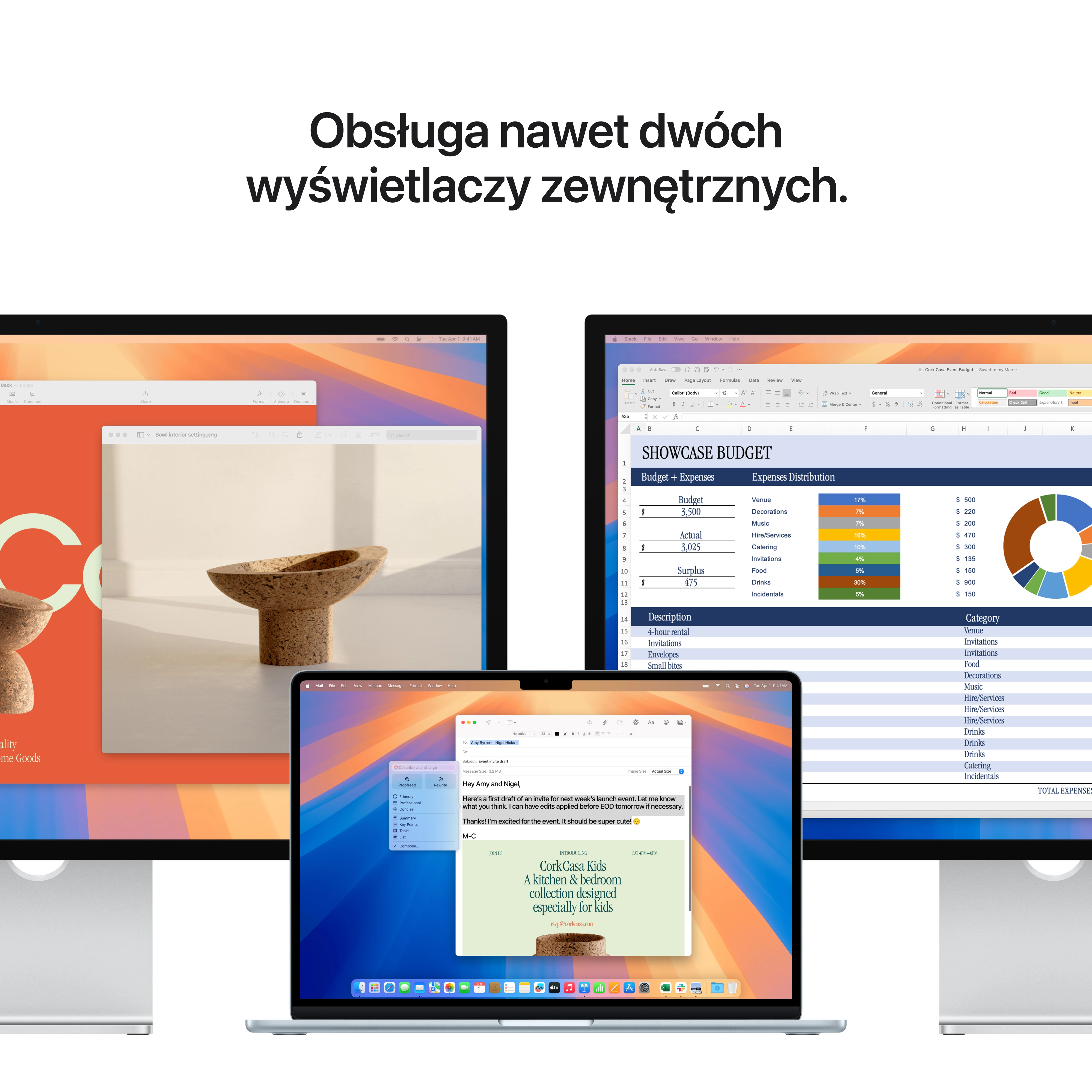 Apple MacBook Air 2025 15,3" M4 16GB RAM 512GB Dysk macOS Północ