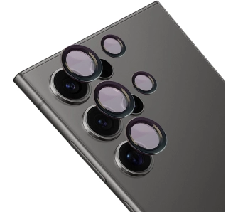 Szkło hartowane Bizon na aparat z aplikatorem Snap Lens do Samsung Galaxy S25 Ultra