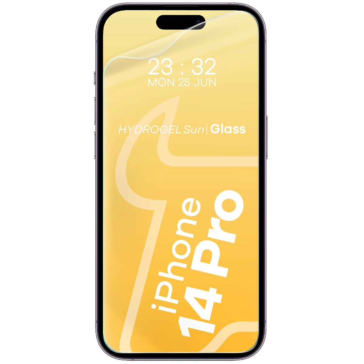 Folia ochronna Bizon matowa Film Sun do iPhone 14 Pro 2 sztuki