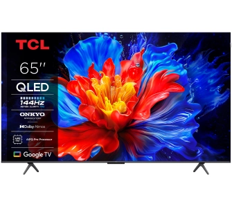 Telewizor TCL 65P8K 65" QLED 4K 144Hz Google TV Dolby Vision Dolby Atmos HDMI 2.1 DVB-T2