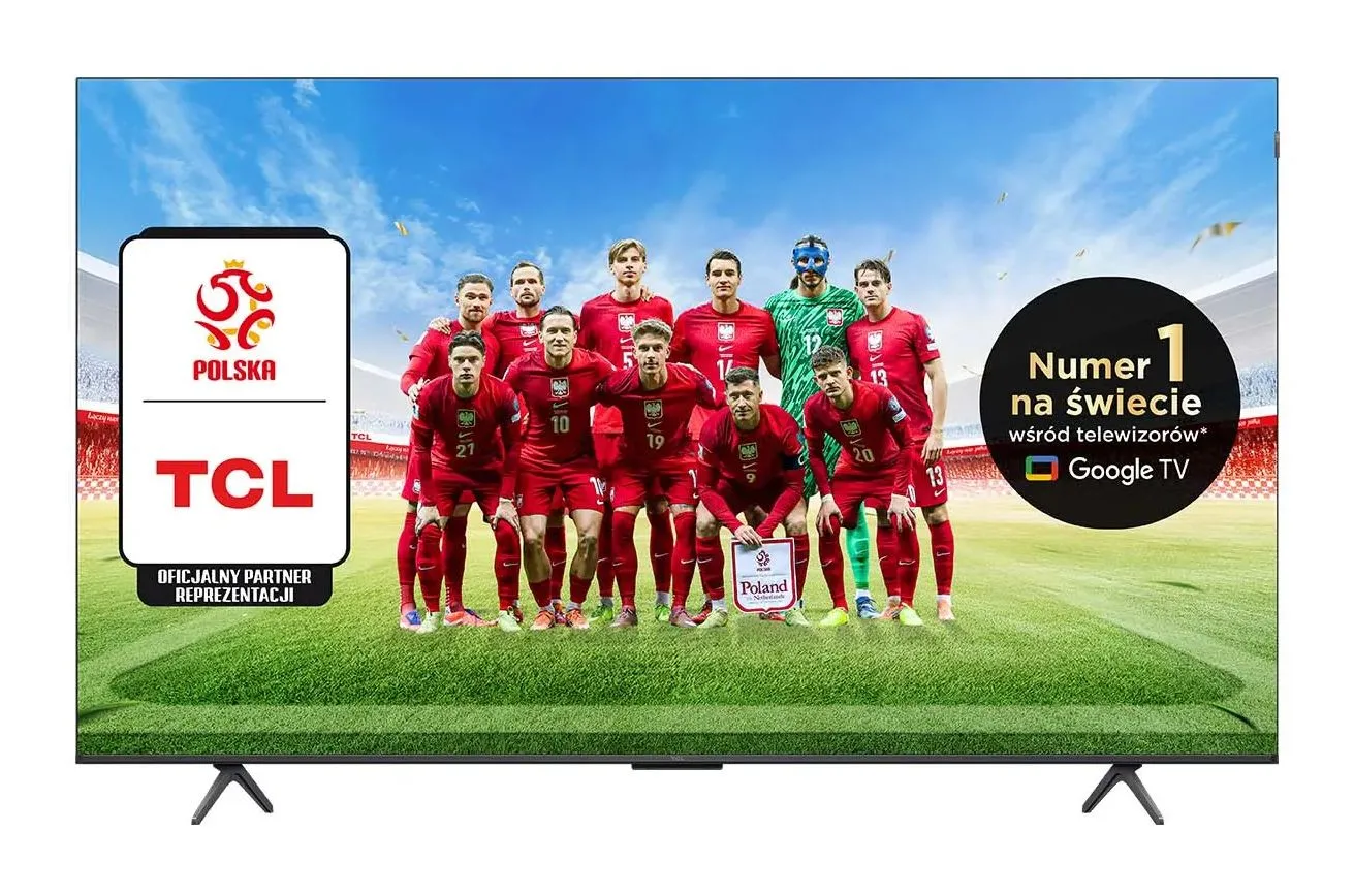 Telewizor TCL 65P8K 65" QLED 4K 144Hz Google TV Dolby Vision Dolby Atmos HDMI 2.1 DVB-T2