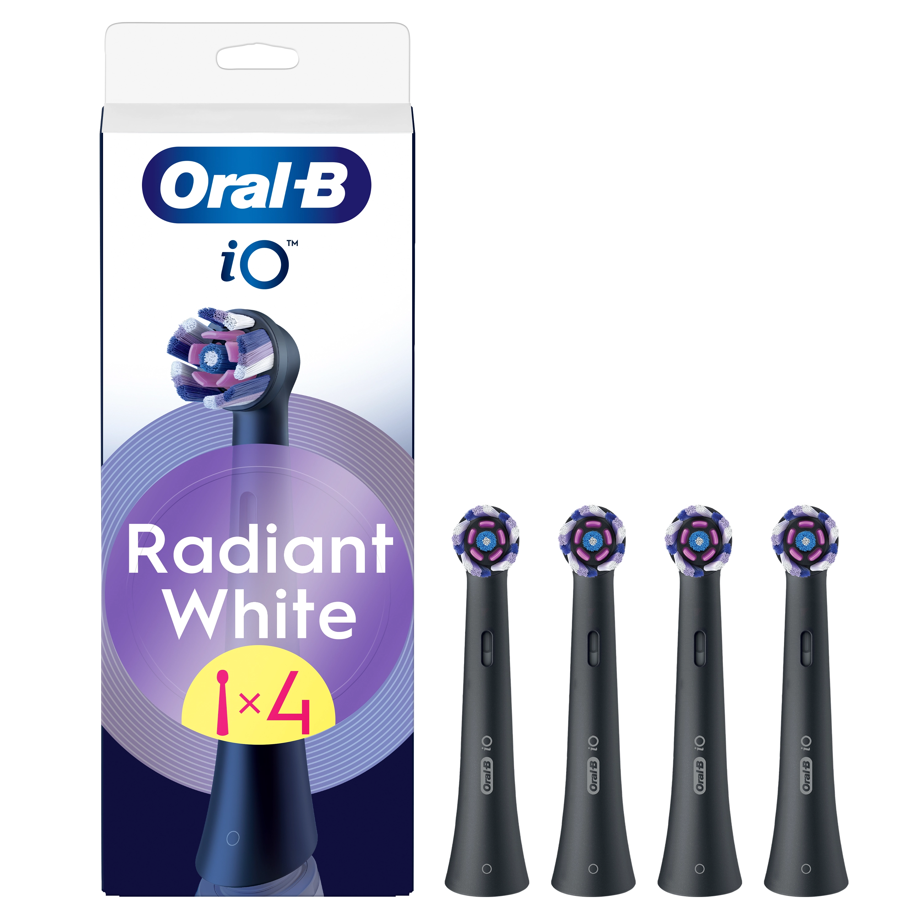 Końcówka do szczoteczki Oral-B iO Radiant White 4szt.