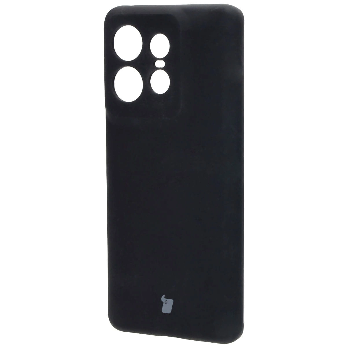 Etui Bizon Silikonowe Soft do Motorola Edge 50 Pro Czarny