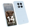 Etui Bizon Tur do Xiaomi Redmi Note 14 Pro 5G / Poco X7 Jasnoniebieskie