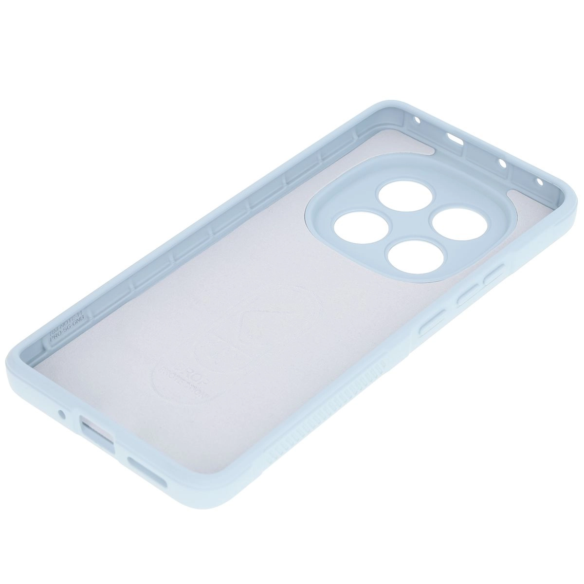 Etui Bizon Tur do Xiaomi Redmi Note 14 Pro 5G / Poco X7 Jasnoniebieskie