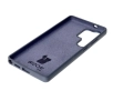 Etui Bizon Silikonowe Soft do Galaxy S25 Ultra Ciemno-niebieski
