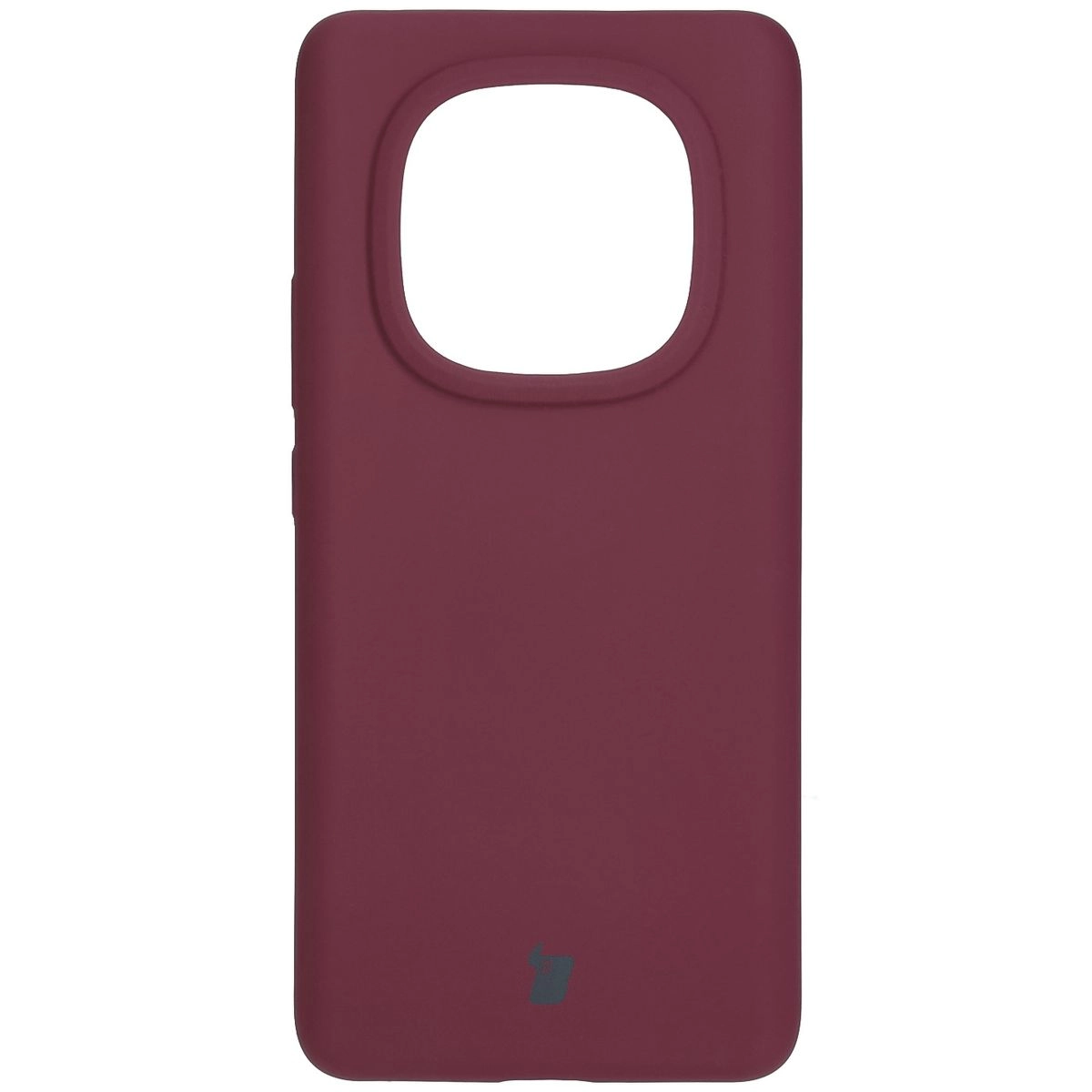 Etui Bizon Silikonowe Soft do Xiaomi Redmi Note 14 Pro Plus 5G Ciemno-fioletowy
