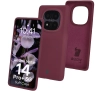 Etui Bizon Silikonowe Soft do Xiaomi Redmi Note 14 Pro Plus 5G Ciemno-fioletowy