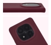 Etui Bizon Silikonowe Soft do Xiaomi Redmi Note 14 Pro Plus 5G Ciemno-fioletowy