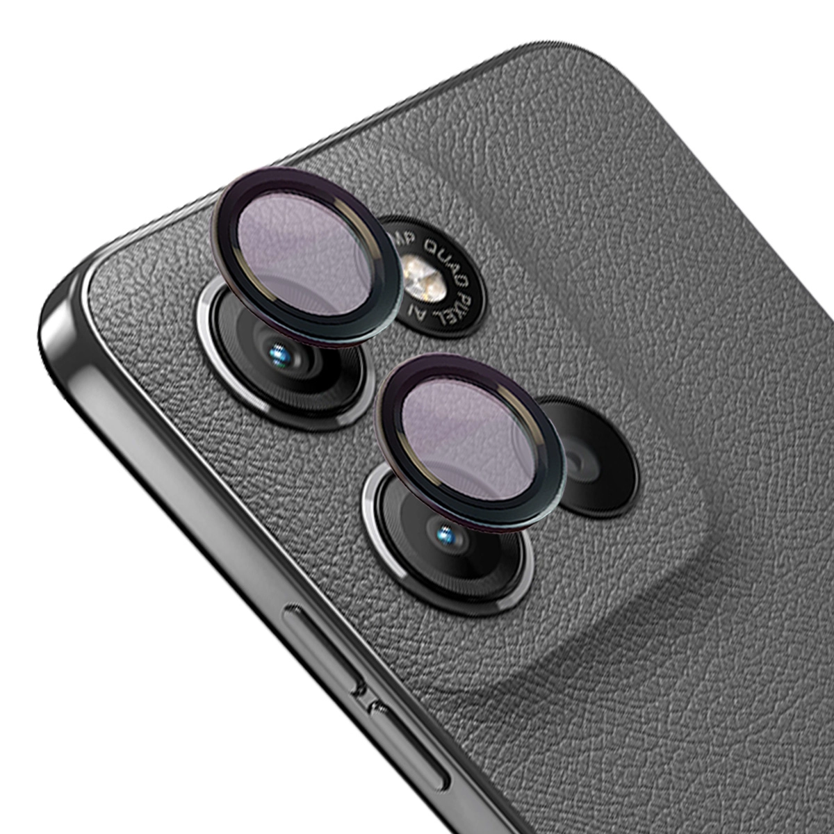 Szkło hartowane Bizon na aparat z aplikatorem Snap Lens do Motorola Moto G15/G15 Power