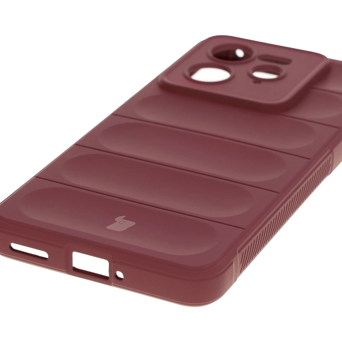 Etui Bizon Tur do Realme GT 7 Pro Ciemnofioletowy