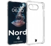 Etui Bizon Elastyczne Salpa do OnePlus Nord 4 Przezroczysty