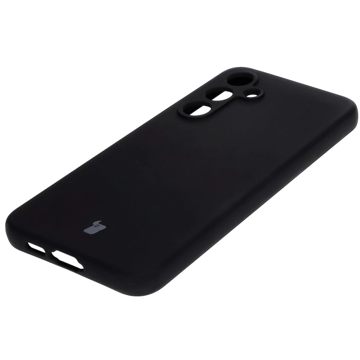 Etui Bizon Silikonowe Soft do Galaxy S24 FE Czarny