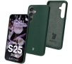 Etui Bizon Silikonowe Soft do Galaxy S25 Plus Ciemnozielony