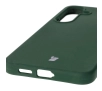 Etui Bizon Silikonowe Soft do Galaxy S25 Plus Ciemnozielony