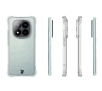 Etui Bizon Elastyczne Salpa do Xiaomi Redmi Note 14 Pro+ 5G Przezroczysty