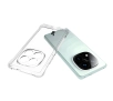 Etui Bizon Elastyczne Salpa do Xiaomi Redmi Note 14 Pro+ 5G Przezroczysty