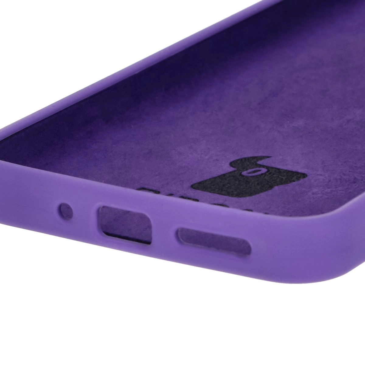 Etui Bizon Silikonowe Soft do Xiaomi Redmi 13C 4G/Xiaomi Redmi 13C 5G/Xiaomi Poco C65 Fioletowy