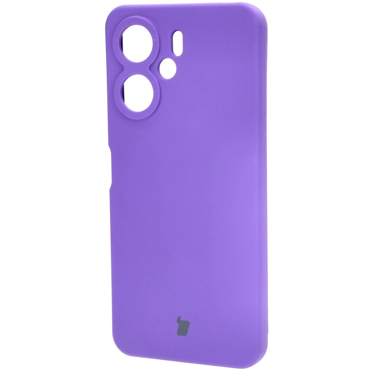 Etui Bizon Silikonowe Soft do Xiaomi Redmi 13C 4G/Xiaomi Redmi 13C 5G/Xiaomi Poco C65 Fioletowy