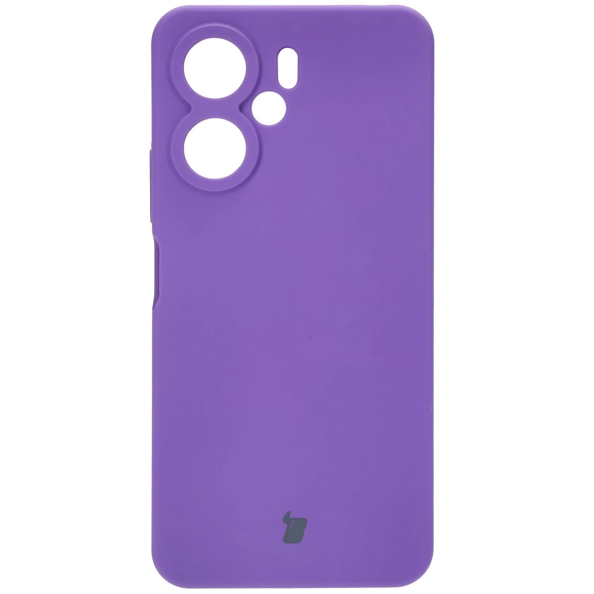 Etui Bizon Silikonowe Soft do Xiaomi Redmi 13C 4G/Xiaomi Redmi 13C 5G/Xiaomi Poco C65 Fioletowy