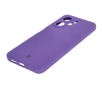 Etui Bizon Silikonowe Soft do Xiaomi Redmi 13C 4G/Xiaomi Redmi 13C 5G/Xiaomi Poco C65 Fioletowy